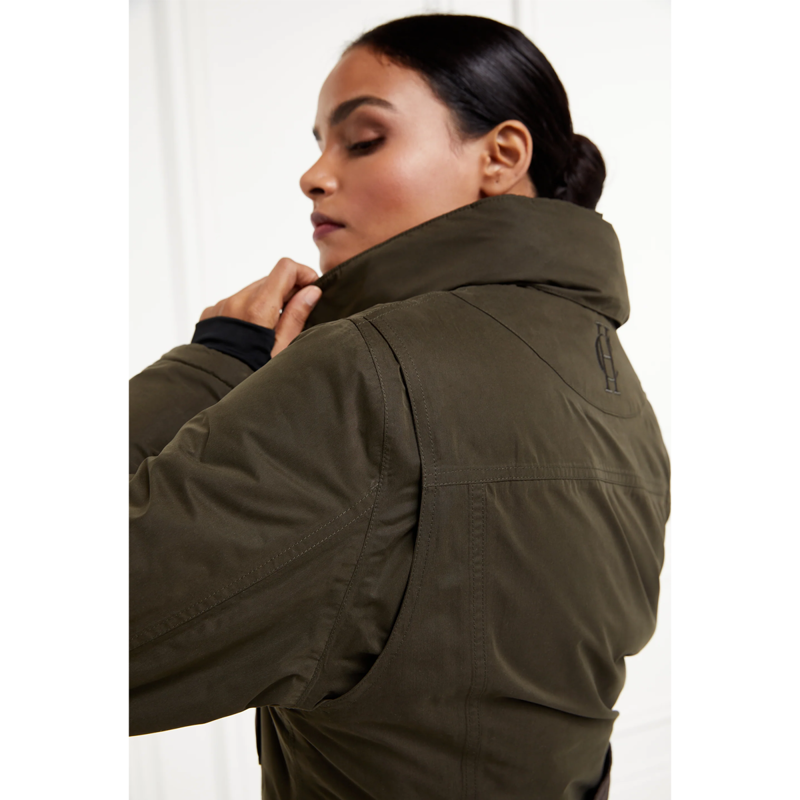 Holland Cooper Stamford Country Coat - Khaki-9